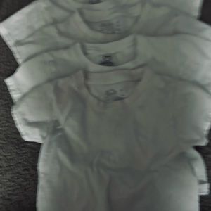 4 pack white tshirts